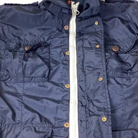 Scotch & Soda Men’s Large Full Zip Navy Blue Lightweight Jacket. - Picture 13 of 16
